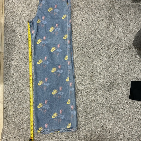 GANNI Baggy Pants in Floral Prints Size 30 - Picture 10 of 13